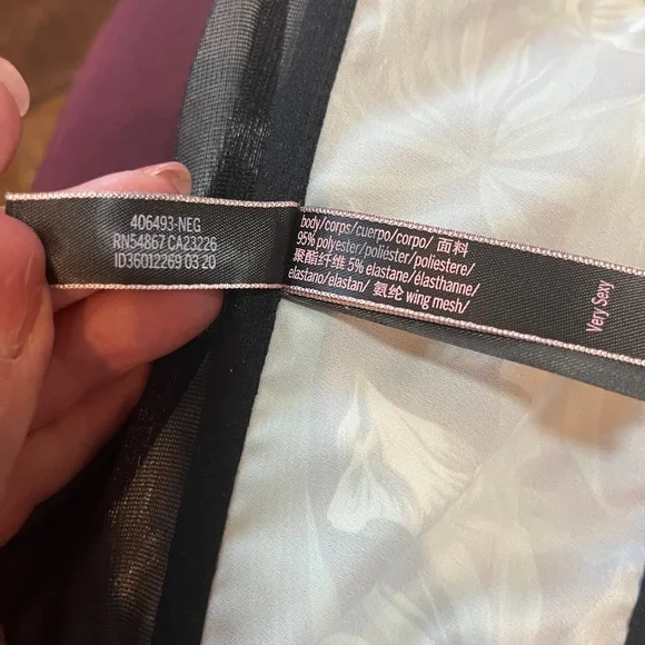 NWOT Victoria's Secret Very Sexy Green Black Tropical Bustier Rhinestone Straps - Picture 14 of 15